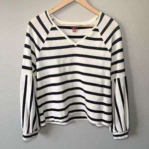 Vince Camuto white bell sleeves blouse size M